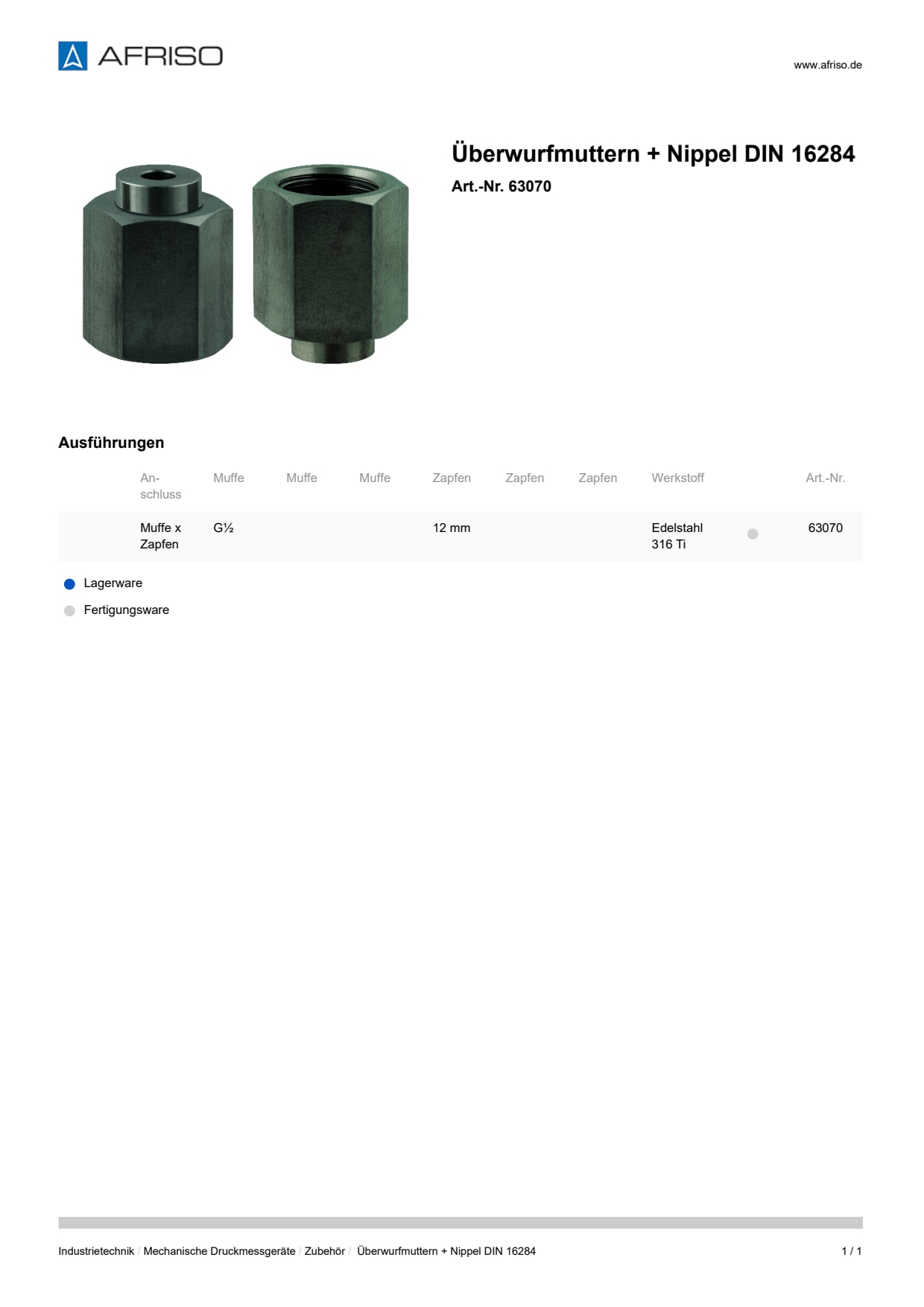 AFRISO_UEBERWURFMUTTERN---NIPPEL-DIN-16284_63070_DEU_CHE.PDF