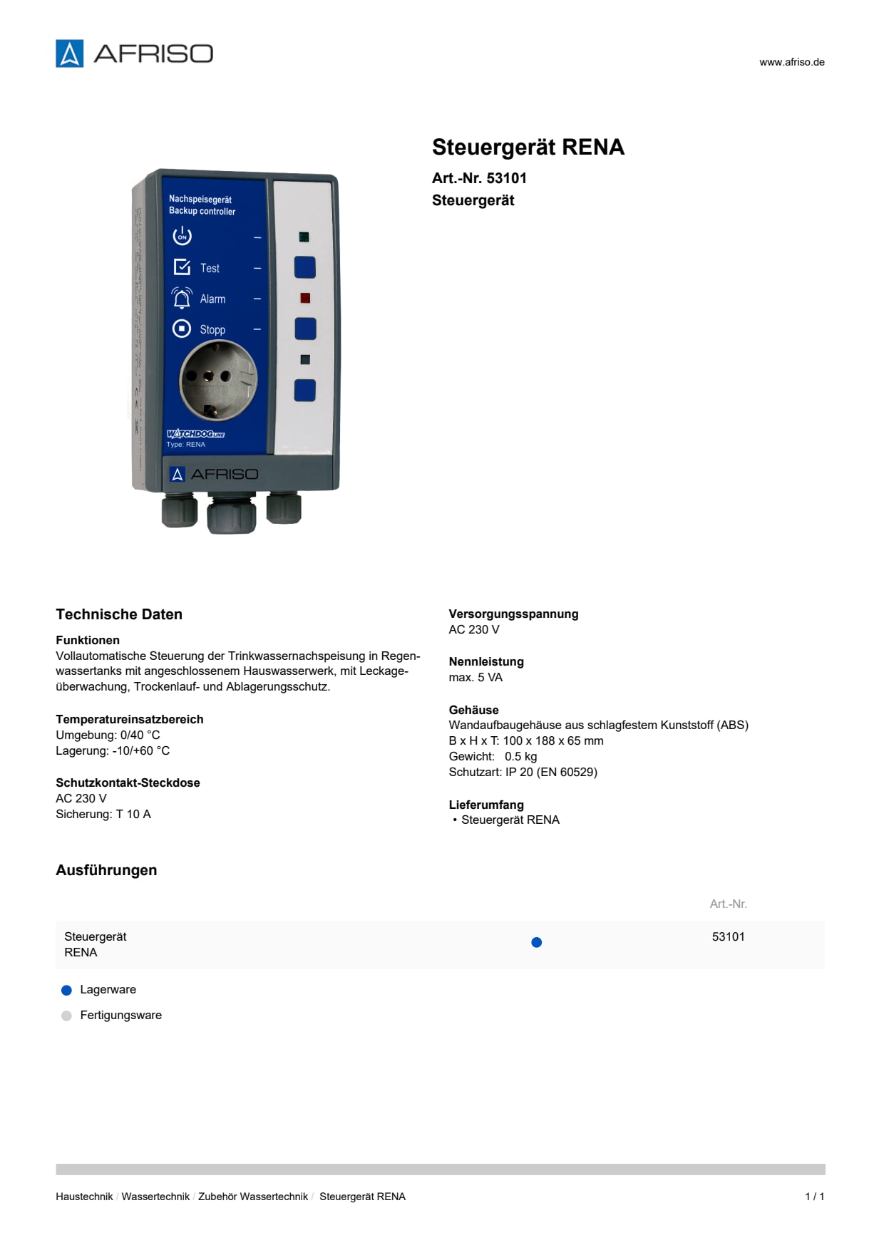 AFRISO_STEUERGERAET-RENA-STEUERGERAET_53101_DEU_CHE.PDF
