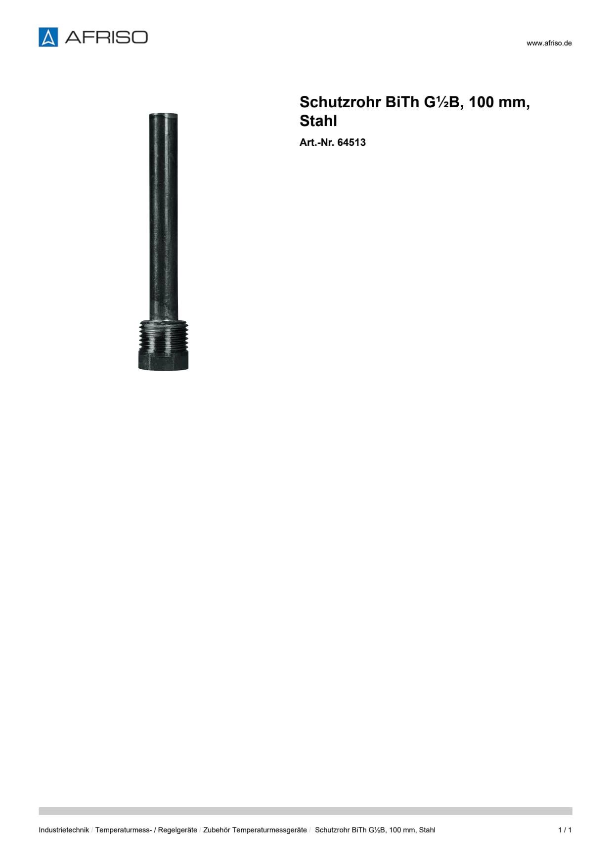 AFRISO_SCHUTZROHR-BITH-G-B--100-MM--STAHL_64513_DEU_CHE.PDF