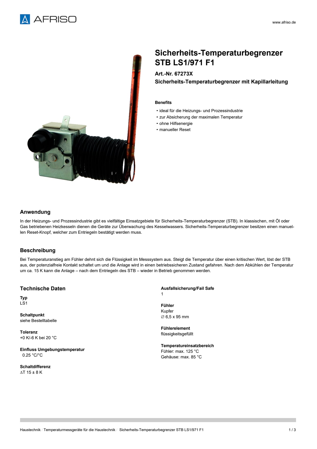 AFRISO_SICHERHEITS-TEMPERATURBEGRENZER-STB-LS1-971-F1-SICHERHEITS-TEMPERATURBEGRENZER-M_67273X_DEU_CHE.PDF