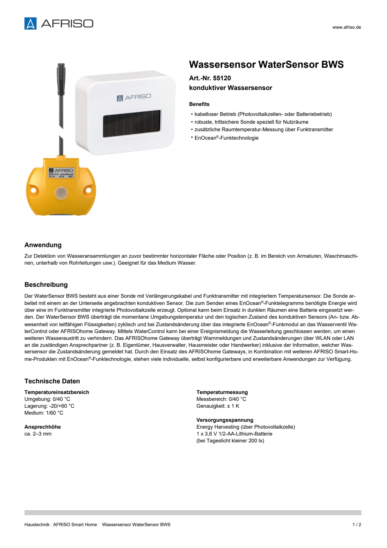 AFRISO_WASSERSENSOR-WATERSENSOR-BWS-KONDUKTIVER-WASSERSENSOR_55120_DEU_CHE.PDF