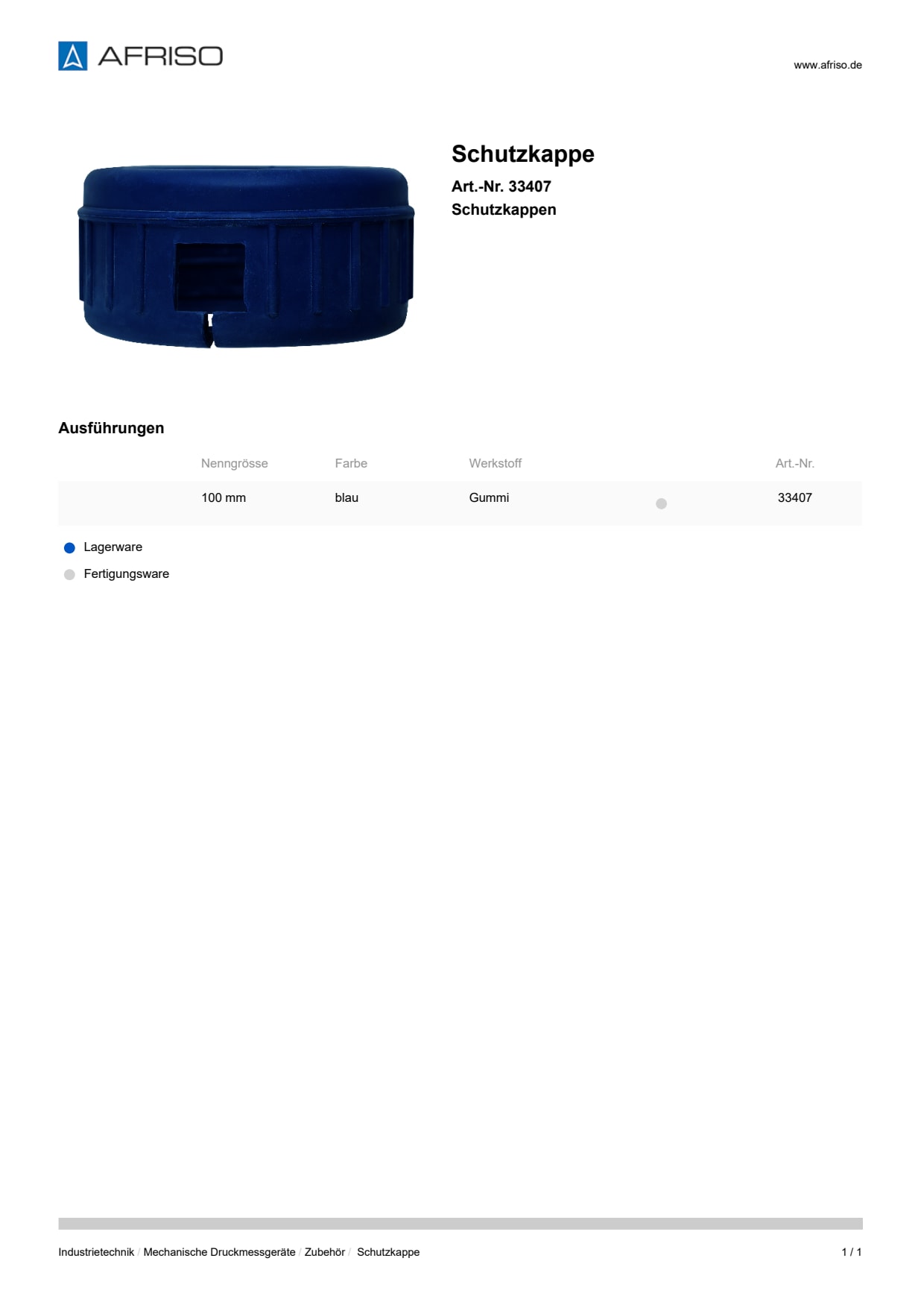 AFRISO_SCHUTZKAPPE-SCHUTZKAPPEN_33407_DEU_CHE.PDF