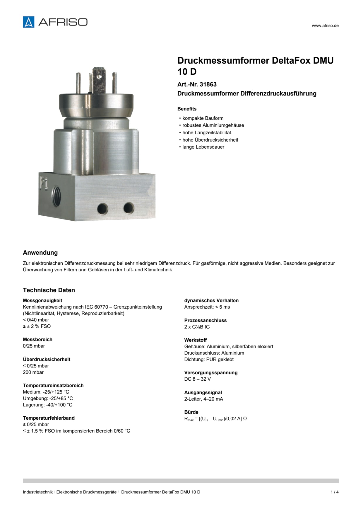 AFRISO_DATENBLATT_DRUCKMESSUMFORMER_DELTAFOX-DMU-10-D_31863_DEU_DEU.PDF