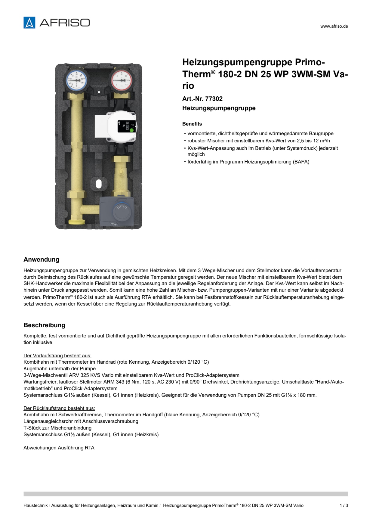 AFRISO_DATENBLATT_HEIZUNGSPUMPENGRUPPE_PRIMOTHERM-180-2-DN-25-WP-3WM-SM-VARIO_77302_DEU_DEU.PDF