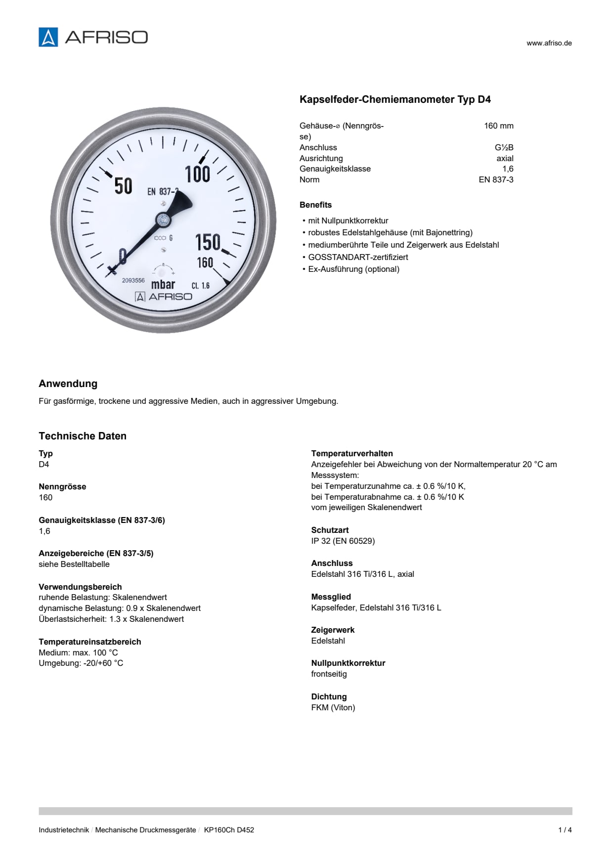 AFRISO_DATENBLATT_KAPSELFEDER-CHEMIEMANOMETER-TYP-D4_KP160CH-D452_P15865_DEU_CHE.PDF