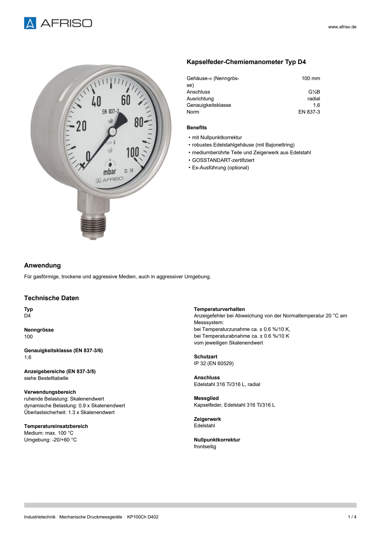 AFRISO_DATENBLATT_KAPSELFEDER-CHEMIEMANOMETER-TYP-D4_KP100CH-D402_P15662_DEU_CHE.PDF