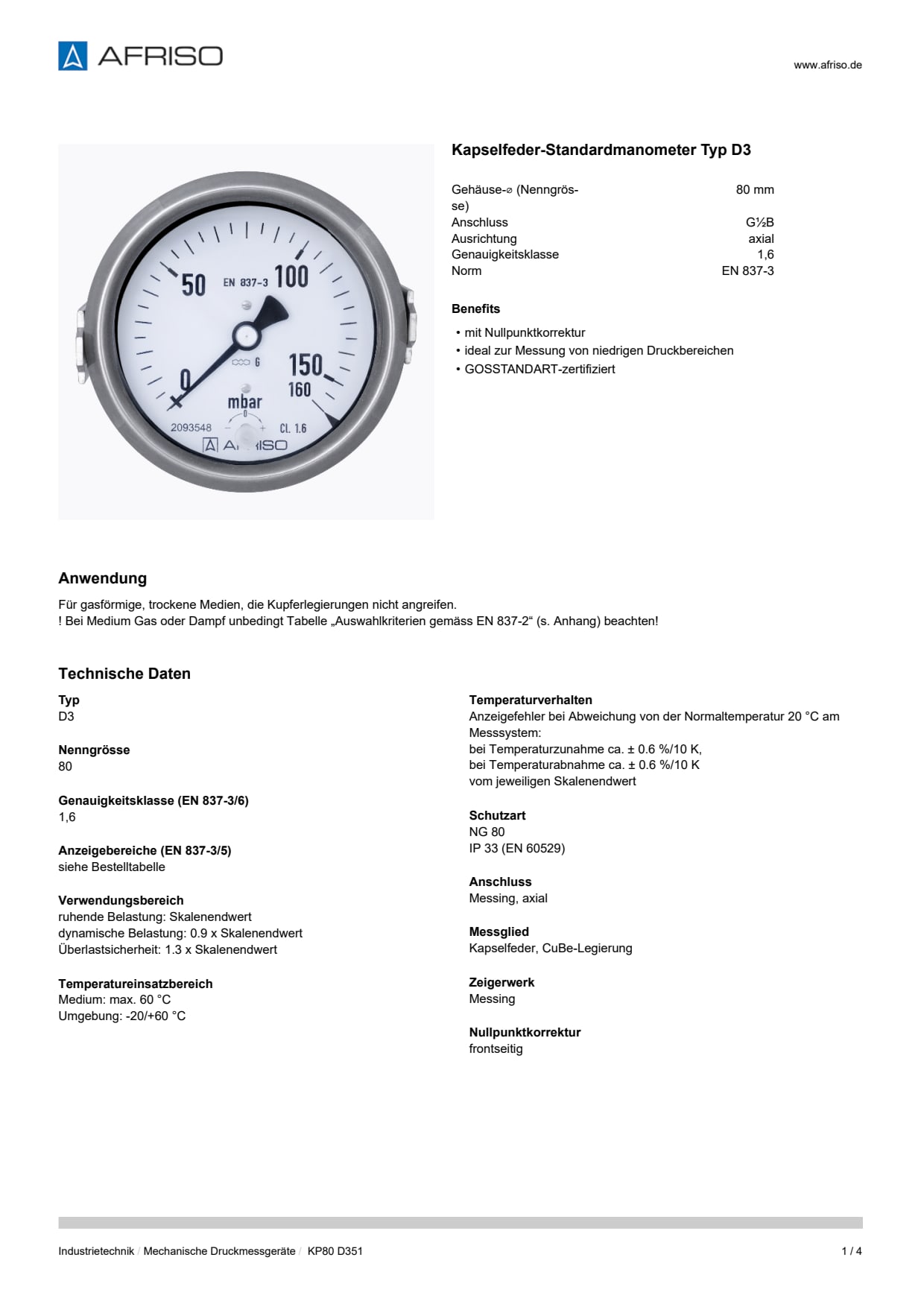 AFRISO_DATENBLATT_KAPSELFEDER-STANDARDMANOMETER-TYP-D3_KP80-D351_P15273_DEU_CHE.PDF