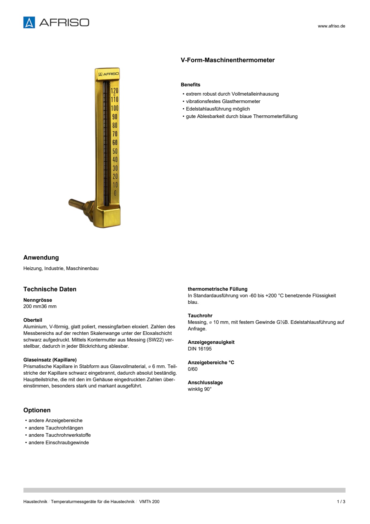 AFRISO_DATENBLATT_V-FORM-MASCHINENTHERMOMETER_VMTH-200_P12487_DEU_CHE.PDF