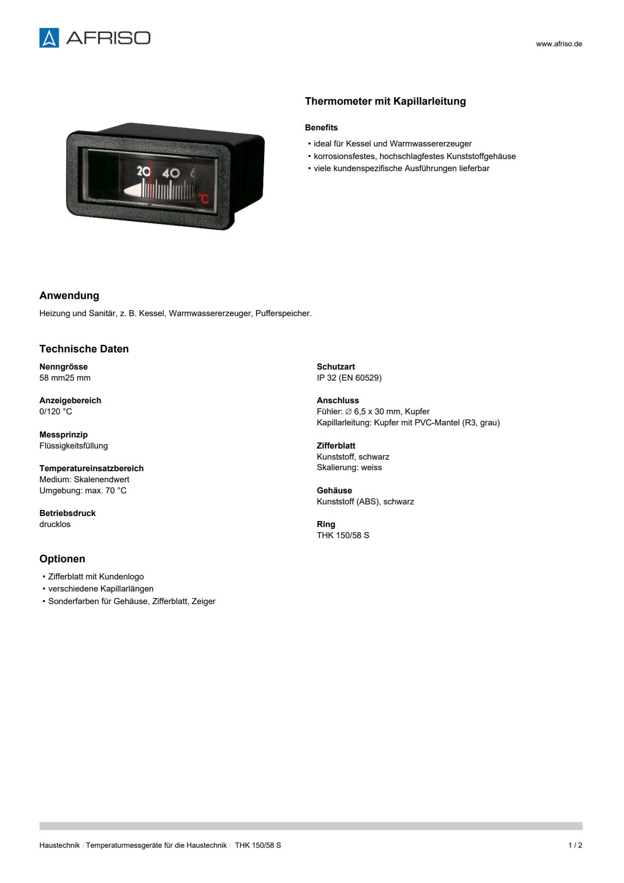 AFRISO_DATENBLATT_THERMOMETER-MIT-KAPILLARLEITUNG_THK-150-58-S_P12359_DEU_CHE.PDF
