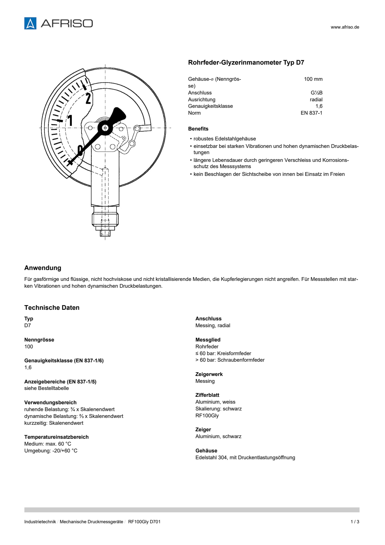 AFRISO_DATENBLATT_ROHRFEDER-GLYZERINMANOMETER-TYP-D7_RF100GLY-D701_P23025_DEU_CHE.PDF