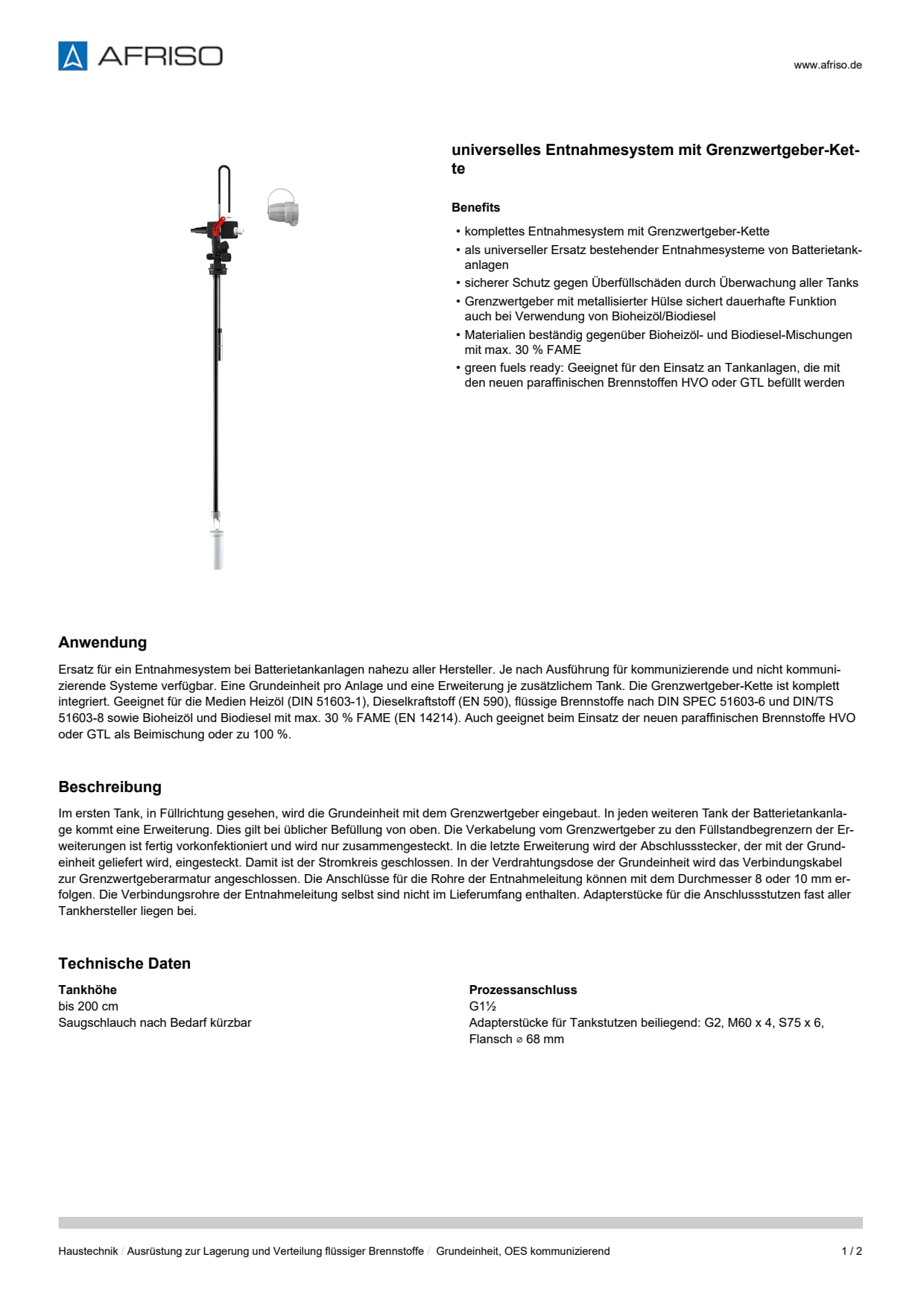 AFRISO_DATENBLATT_UNIVERSELLES-ENTNAHMESYSTEM-MIT-GRENZWERTGEBER-KETTE_GRUNDEINHEIT--OES-KOMMUNIZIEREND_P31987_DEU_CHE.PDF