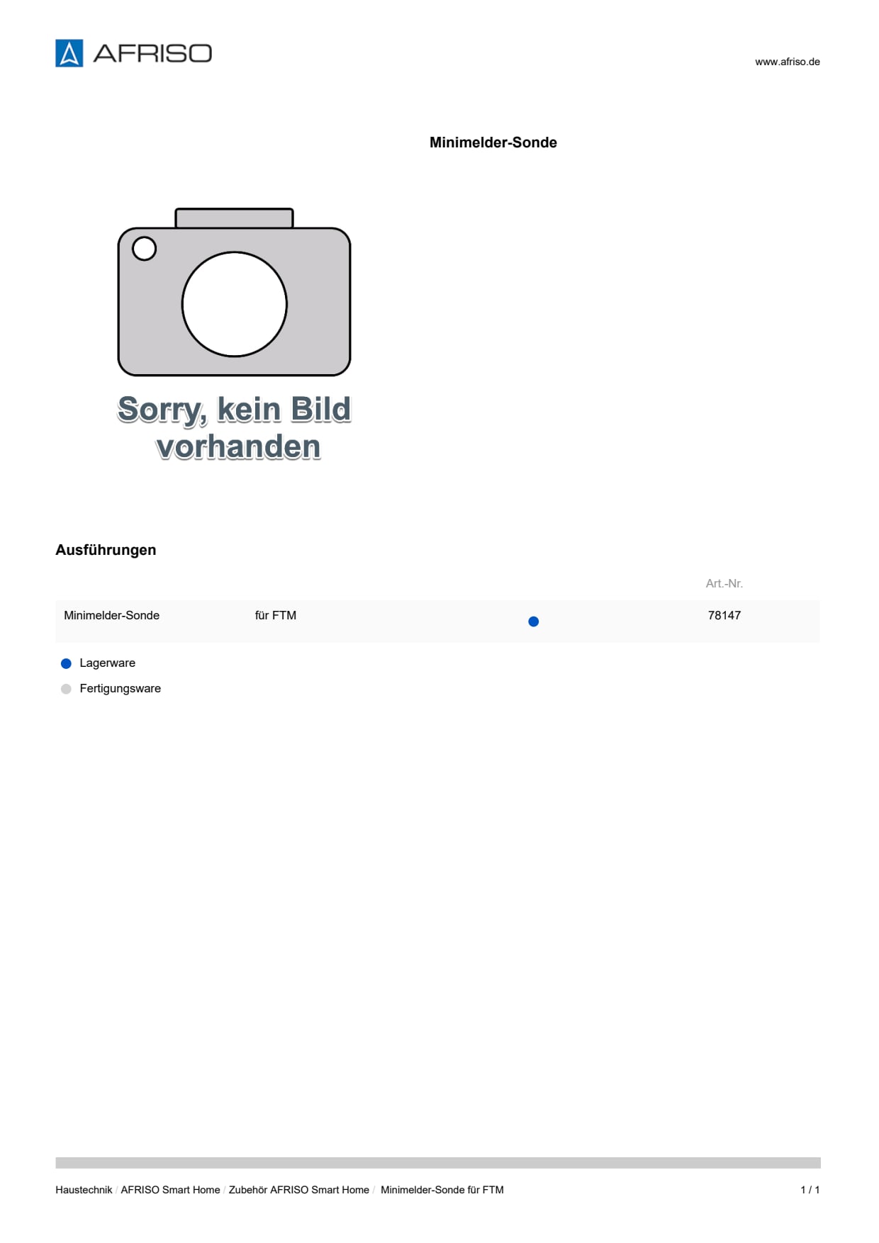 AFRISO_DATENBLATT_MINIMELDER-SONDE-FUER-FTM_P31967_DEU_CHE.PDF