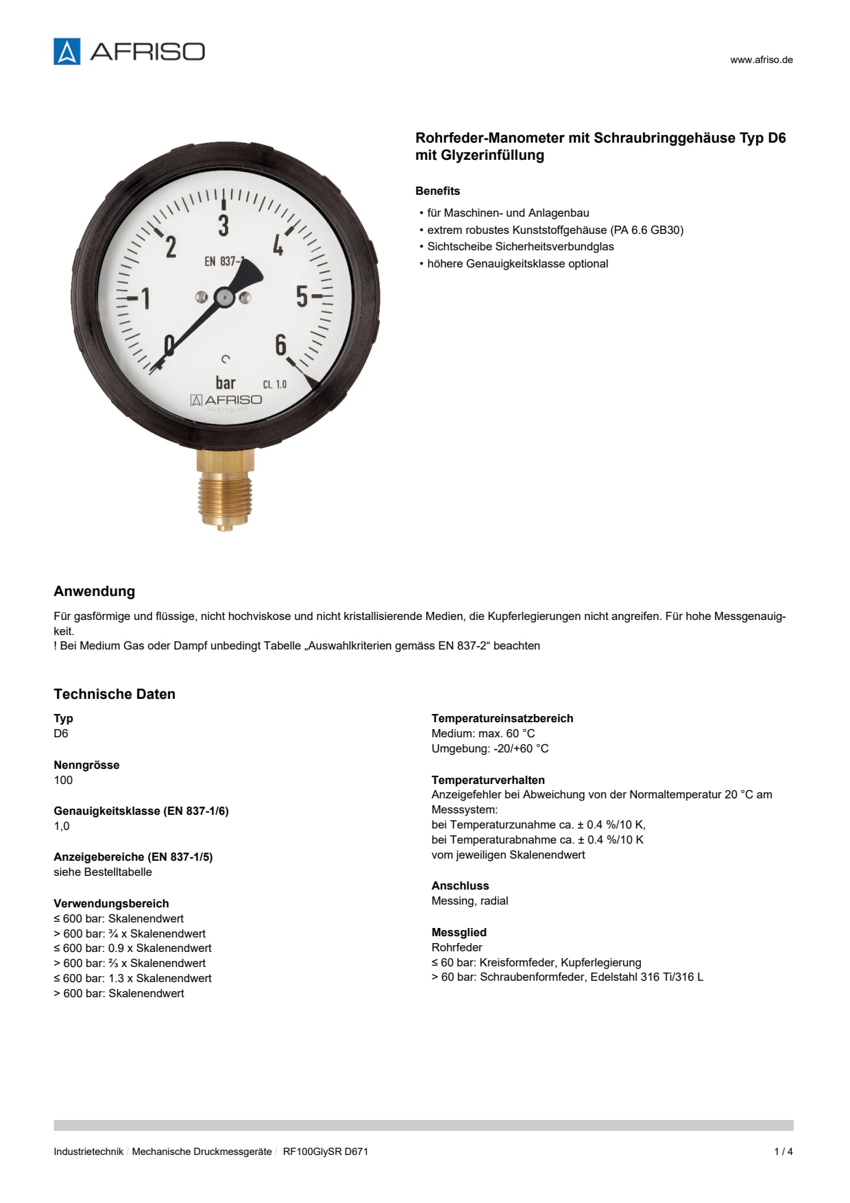 AFRISO_DATENBLATT_ROHRFEDER-MANOMETER-MIT-SCHRAUBRINGGEHAEUSE-TYP-D6-MIT-GLYZERINFUELLUNG_RF100GLYSR-D671_P43038_DEU_CHE.PDF