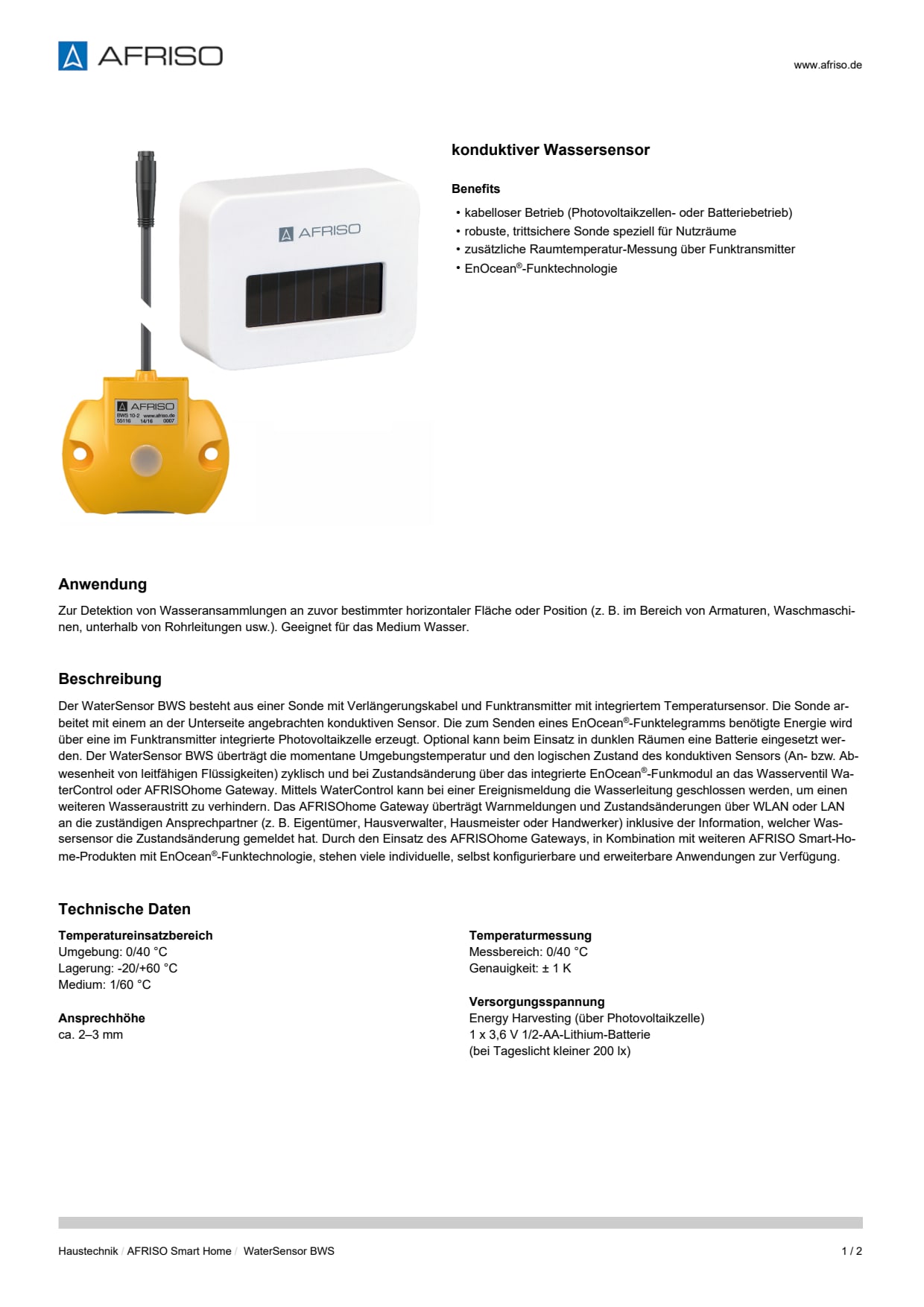 AFRISO_DATENBLATT_KONDUKTIVER-WASSERSENSOR_WATERSENSOR-BWS_P39300_DEU_CHE.PDF