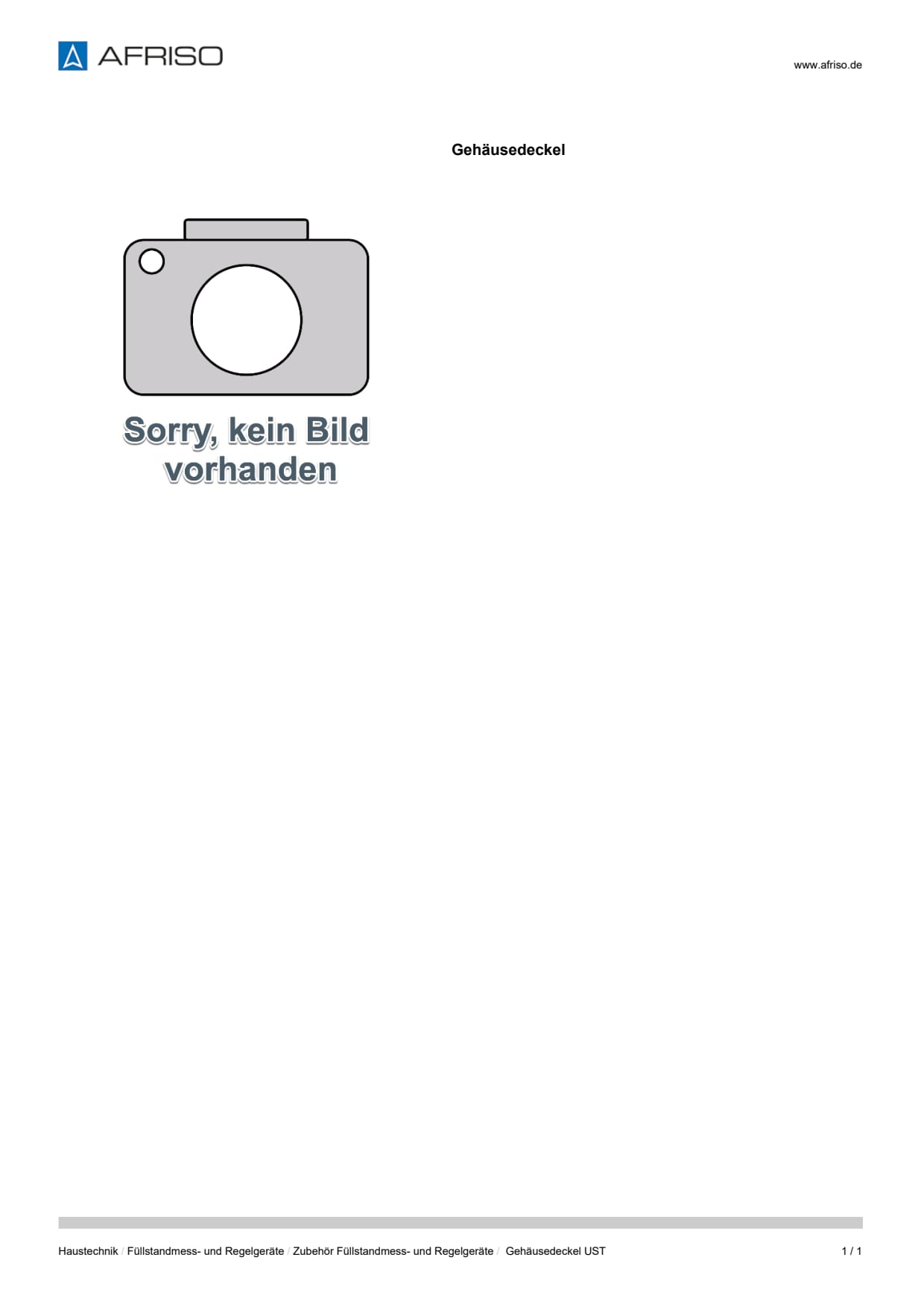 AFRISO_DATENBLATT_GEHAEUSEDECKEL-UST_P57536_DEU_CHE.PDF