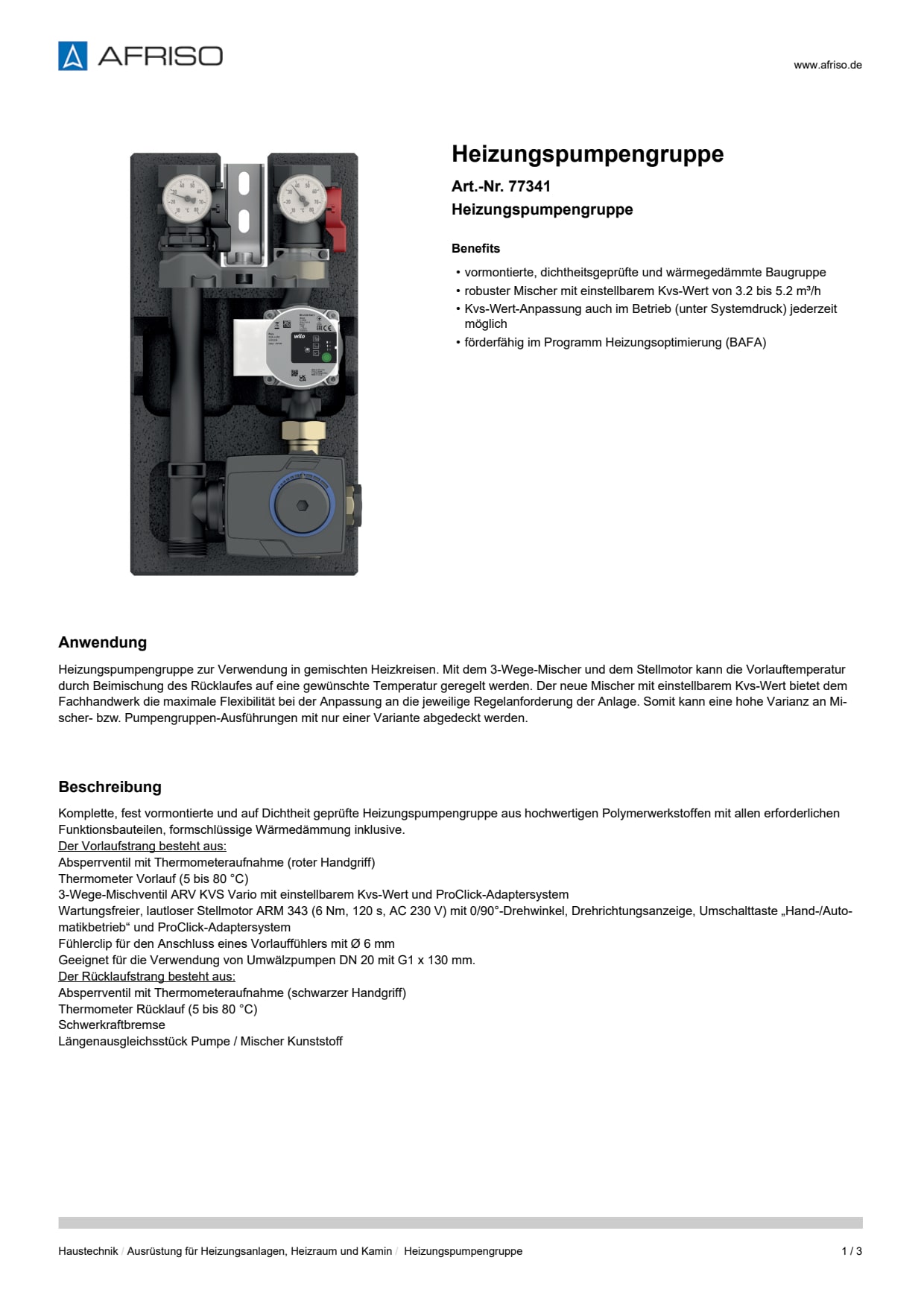 AFRISO_DATENBLATT_HEIZUNGSPUMPENGRUPPE_77341_DEU_CHE.PDF