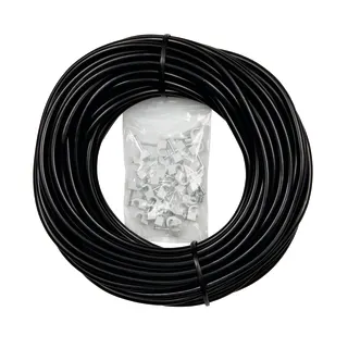  PVC-Schlauch  ⌀ 4 x 1 mm, 20 m inklusive Montagezubehör