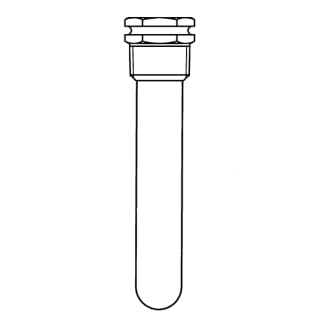 Tauchhülse ½ 15x16mm blank