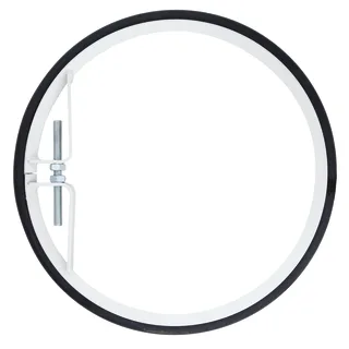 Spannring mit Runddichtung