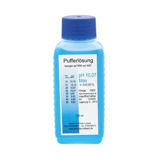  Pufferlösung  pH 10 100 ml, blau