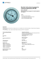 AFRISO_BOURDON-TUBE-PRESSURE-GAUGES-FOR-INDUSTRIAL-APPLICATIONS-RF100I-BOURDON-TUBE-PRE_85314431_ENG_GBR.PDF