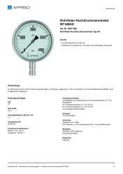 AFRISO_ROHRFEDER-HOCHDRUCKMANOMETER-RF160HD-ROHRFEDER-HOCHDRUCKMANOMETER-TYP-D4_85277402_DEU_DEU.PDF