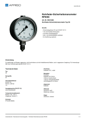 AFRISO_ROHRFEDER-SICHERHEITSMANOMETER-RF63SI-ROHRFEDER-SICHERHEITSMANOMETER-TYP-D4_85412402_DEU_DEU.PDF