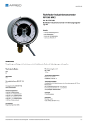 AFRISO_ROHRFEDER-INDUSTRIEMANOMETER-RF100I-MK2-ROHRFEDER-INDUSTRIEMANOMETER-MIT-GRENZSI_87671401_DEU_DEU.PDF
