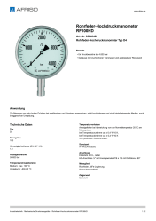 AFRISO_ROHRFEDER-HOCHDRUCKMANOMETER-RF100HD-ROHRFEDER-HOCHDRUCKMANOMETER-TYP-D4_85248402_DEU_DEU.PDF
