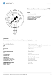 AFRISO_STAINLESS-STEEL-BOURDON-TUBE-PRESSURE-GAUGES-RF40E_ENG_GBR.PDF