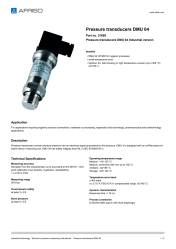 AFRISO_PRESSURE-TRANSDUCERS-DMU-04-PRESSURE-TRANSDUCERS-DMU-04-INDUSTRIAL-VERSION_31655_ENG_GBR.PDF