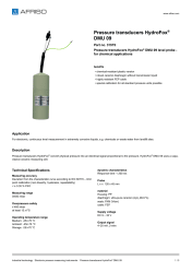 AFRISO_PRESSURE-TRANSDUCERS-HYDROFOX--DMU-09-PRESSURE-TRANSDUCERS-HYDROFOX--DMU-09-LEVE_31575_ENG_GBR.PDF