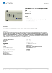 AFRISO_GAS-ALARM-UNIT-GS-2-1-PROPANE-BUTANE-GAS-ALARM-UNIT_61187_ENG_GBR.PDF