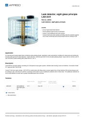 AFRISO_LEAK-DETECTOR--SIGHT-GLASS-PRINCIPLE-LAS-24-E-LEAK-DETECTOR--SIGHT-GLASS-PRINCIP_43516_ENG_GBR.PDF