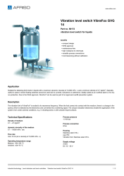 AFRISO_VIBRATION-LEVEL-SWITCH-VIBRAFOX-GVG-14-VIBRATION-LEVEL-SWITCH-FOR-LIQUIDS_56172_ENG_GBR.PDF