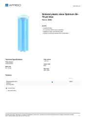 AFRISO_SINTERED-PLASTIC-SIEVE-OPTIMUM-50-70--M-BLUE_20053_ENG_GBR.PDF