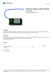 AFRISO_ENOCEAN--WIRELESS-MODULE-TCM-320-ENOCEAN--WIRELESS-MODULE_78082_ENG_GBR.PDF