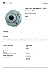 AFRISO_CAPACITANCE-LEVEL-INDICATOR-CAPFOX--EFT-20-KX--40-HT-CAPACITANCE-LEVEL-INDICATOR_5655040HT-L-3B01_ENG_GBR.PDF