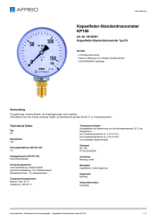 AFRISO_KAPSELFEDER-STANDARDMANOMETER-KP100-KAPSELFEDER-STANDARDMANOMETER-TYP-D3_35120301_DEU_CHE.PDF