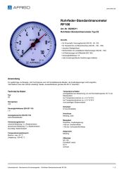 AFRISO_ROHRFEDER-STANDARDMANOMETER-RF100-ROHRFEDER-STANDARDMANOMETER-TYP-D2_85205211_DEU_CHE.PDF
