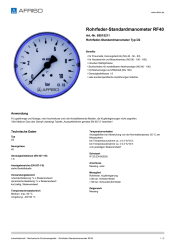 AFRISO_ROHRFEDER-STANDARDMANOMETER-RF40-ROHRFEDER-STANDARDMANOMETER-TYP-D2_85015211_DEU_CHE.PDF