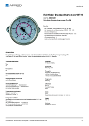 AFRISO_ROHRFEDER-STANDARDMANOMETER-RF40-ROHRFEDER-STANDARDMANOMETER-TYP-D2_85020251_DEU_CHE.PDF