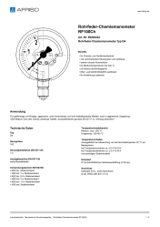 AFRISO_ROHRFEDER-CHEMIEMANOMETER-RF100CH-ROHRFEDER-CHEMIEMANOMETER-TYP-D4_85204432_DEU_CHE.PDF