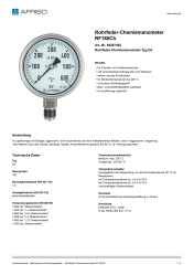 AFRISO_ROHRFEDER-CHEMIEMANOMETER-RF160CH-ROHRFEDER-CHEMIEMANOMETER-TYP-D4_85267402_DEU_CHE.PDF