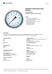 AFRISO_ROHRFEDER-CHEMIEMANOMETER-RF63CH-ROHRFEDER-CHEMIEMANOMETER-TYP-D9_85101912_DEU_CHE.PDF