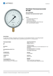 AFRISO_ROHRFEDER-FEINMESSMANOMETER-RF160F-ROHRFEDER-FEINMESSMANOMETER-TYP-D4_85723401_DEU_CHE.PDF