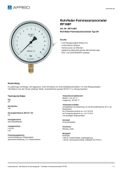 AFRISO_ROHRFEDER-FEINMESSMANOMETER-RF160F-ROHRFEDER-FEINMESSMANOMETER-TYP-D4_85714401_DEU_CHE.PDF