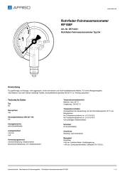 AFRISO_ROHRFEDER-FEINMESSMANOMETER-RF160F-ROHRFEDER-FEINMESSMANOMETER-TYP-D4_85712431_DEU_CHE.PDF