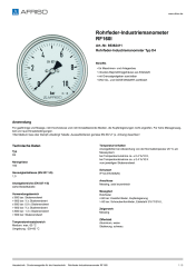 AFRISO_ROHRFEDER-INDUSTRIEMANOMETER-RF160I-ROHRFEDER-INDUSTRIEMANOMETER-TYP-D4_85362411_DEU_CHE.PDF