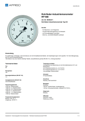 AFRISO_ROHRFEDER-INDUSTRIEMANOMETER-RF160I-ROHRFEDER-INDUSTRIEMANOMETER-TYP-D4_85353411_DEU_CHE.PDF